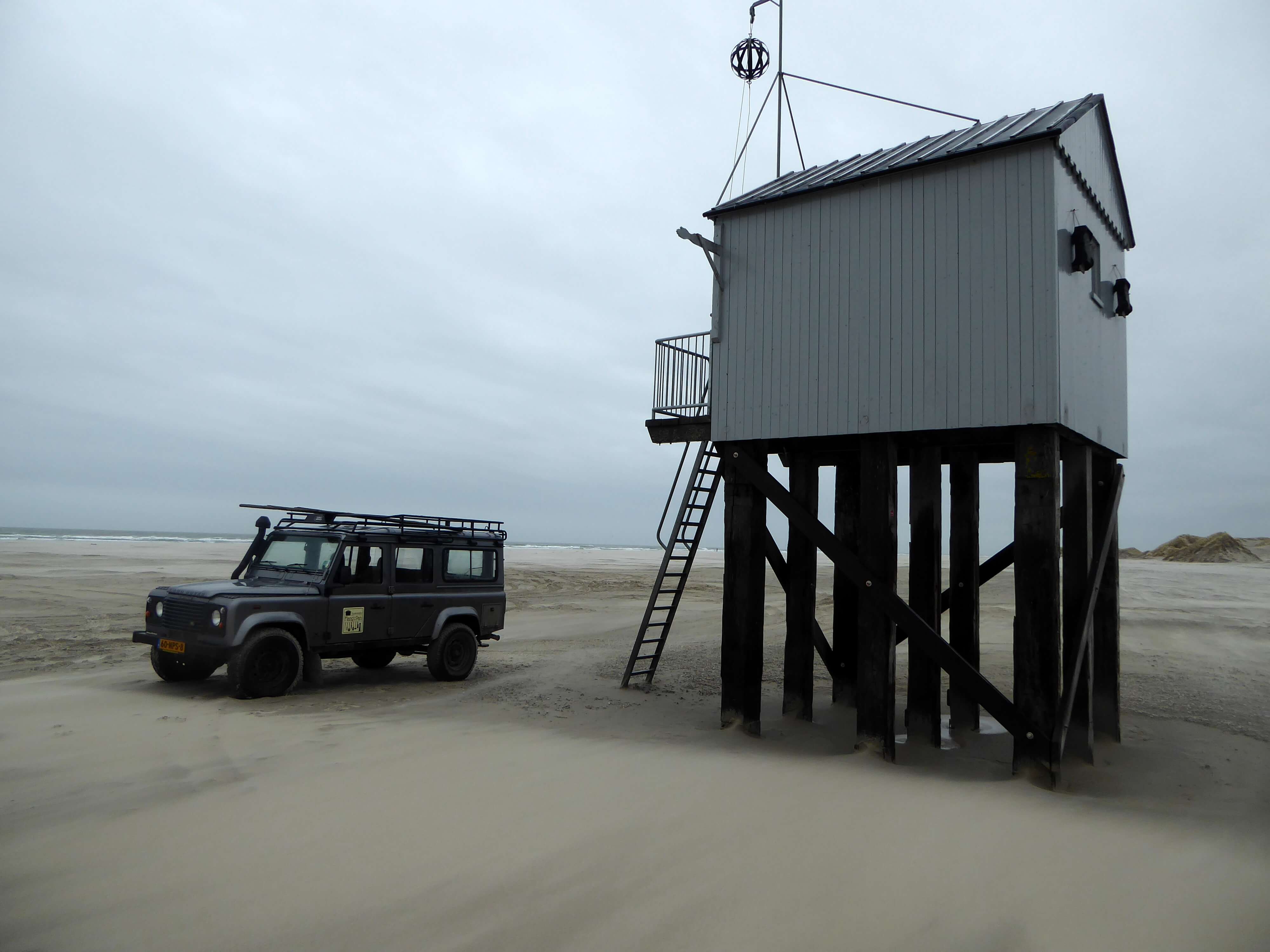Strandtocht Landrover